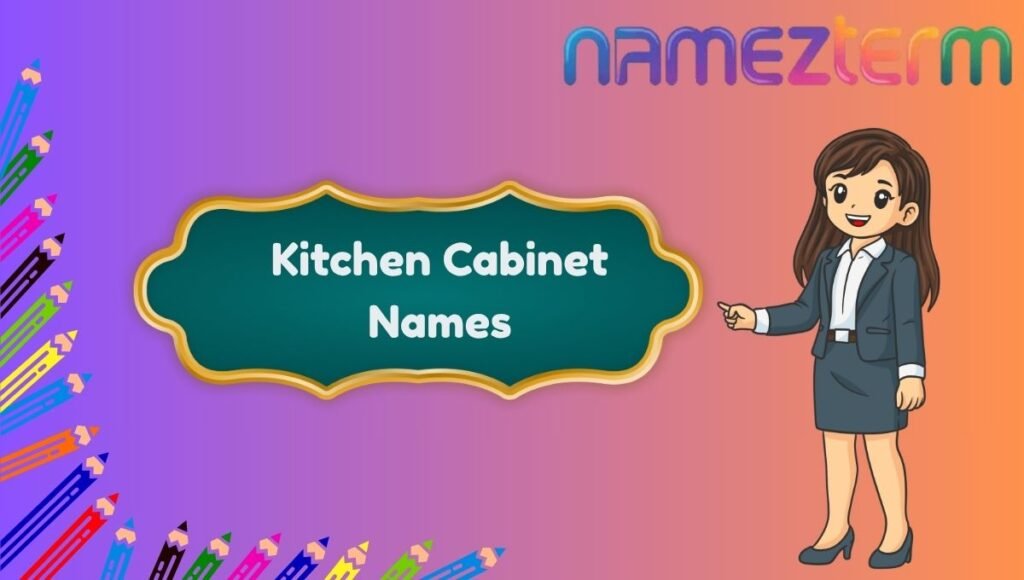 Kitchen Cabinet Names