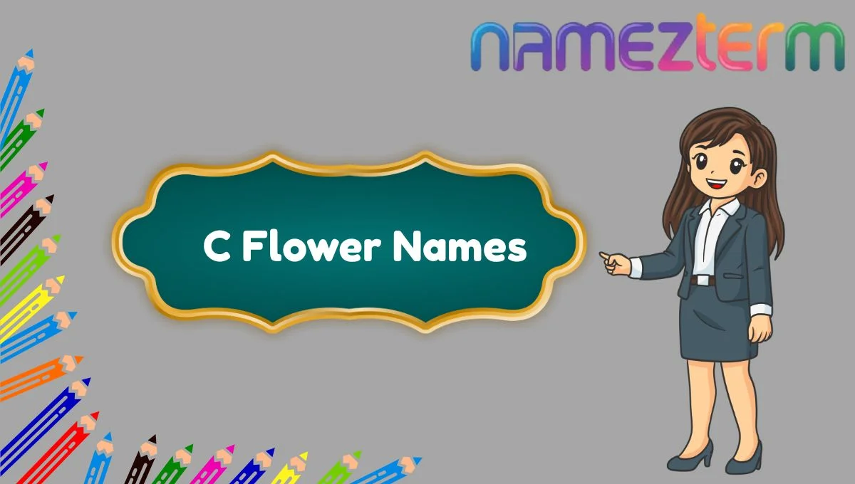C Flower Names