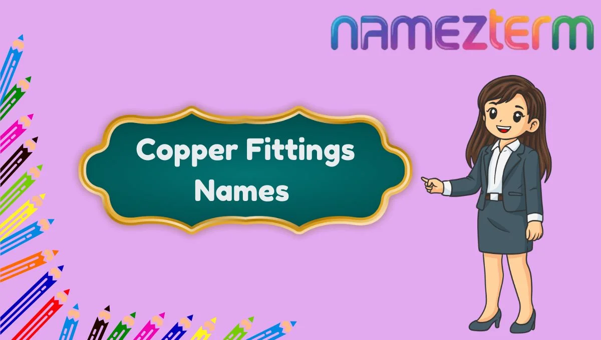 Copper Fittings Names