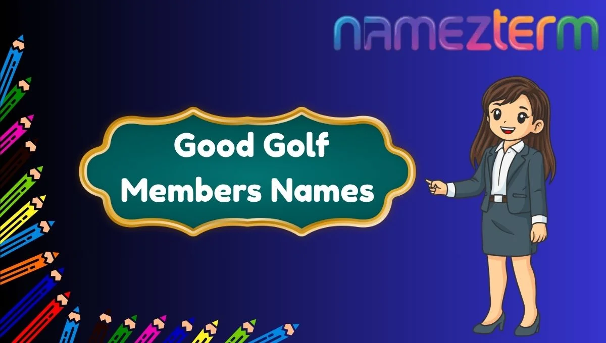 Good Golf Members Names