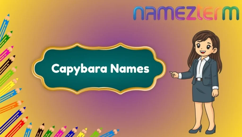 Capybara Names
