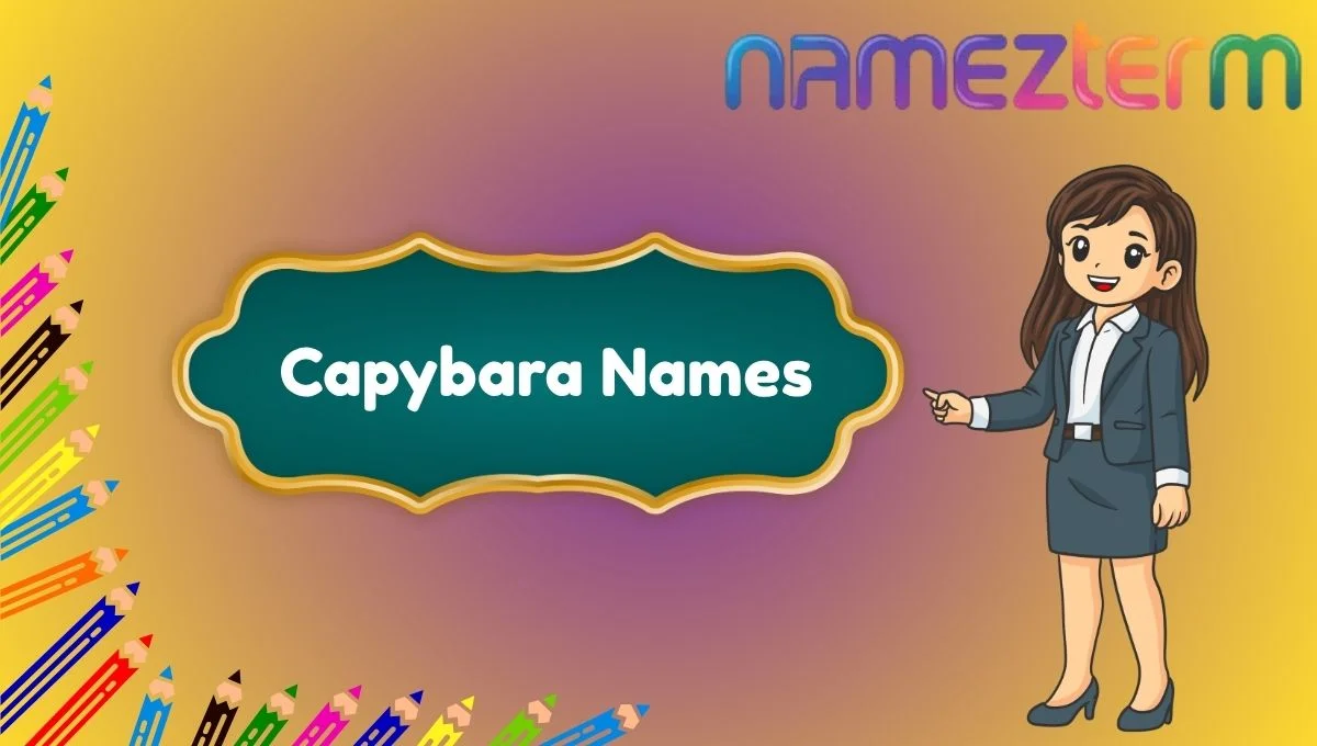 Capybara Names