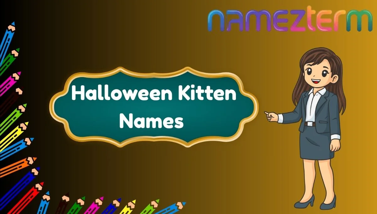 Halloween Kitten Names