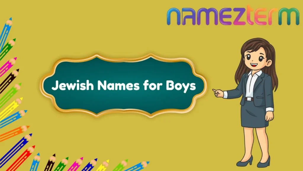 Jewish Names for Boys