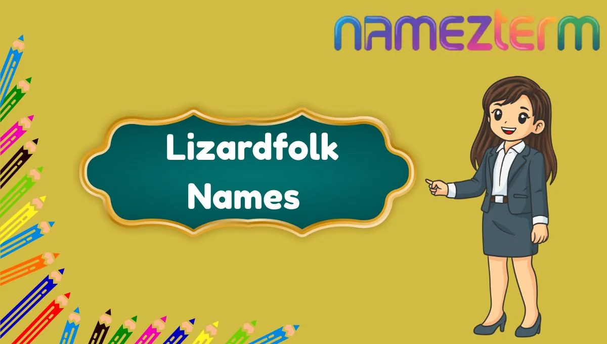 Lizardfolk Names