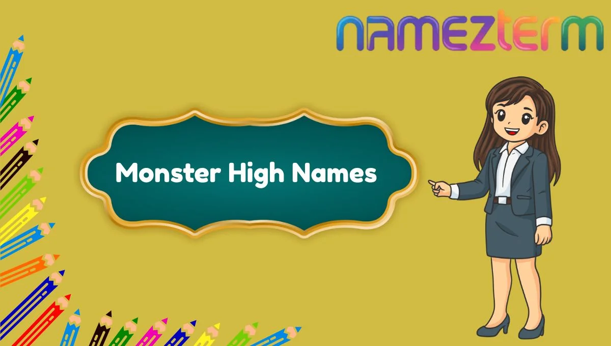 Monster High Names