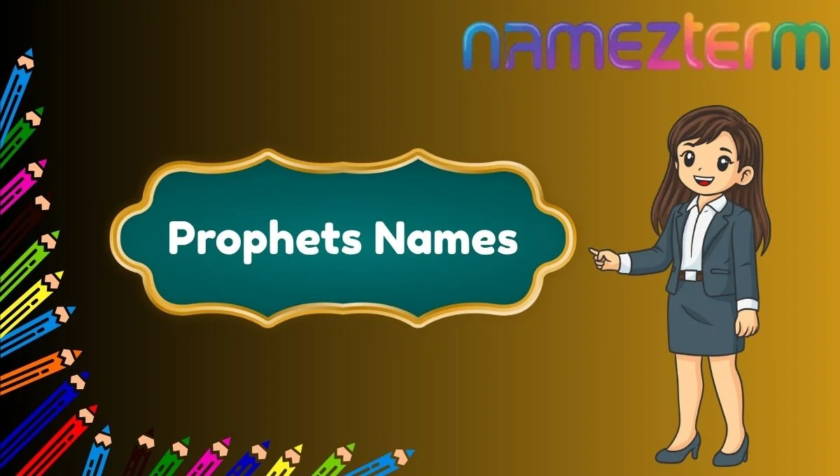 Prophets Names